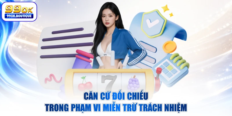 Căn cứ đối chiếu trong phạm vi miễn trừ trách nhiệm