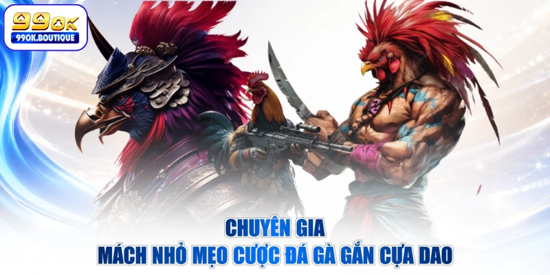 Chuyên gia mách nhỏ mẹo cược đá gà gắn cựa dao